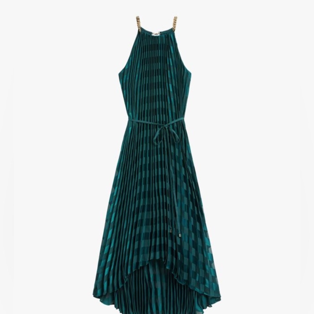 Ted Baker Pleated Midi Dress
